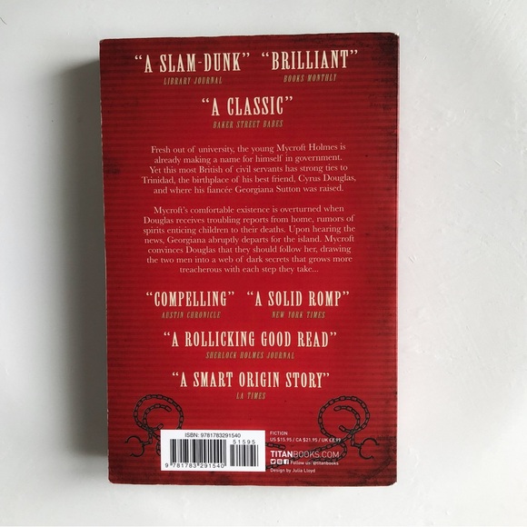 Mycroft Holmes by Kareem Abdul-Jabbar and Anna Waterhouse - Picture 2 of 4